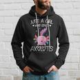 Just A Girl Who Loves Axolotls Kawaii Axolotls Lover Girls Hoodie Gifts for Him