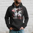 Just A Girl Who Loves Cows Design For A Girl Loves Cows Hoodie Gifts for Him