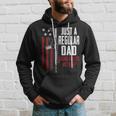 Just A Regular Dad Raising Wolves Not Sheep - Guns - On Back Hoodie Gifts for Him