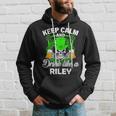 Keep Calm And Drink Like A Riley St Patricks Day Lucky Hoodie Gifts for Him