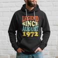 Legend Since August 1972 Funny 50Th Birthday Hoodie Gifts for Him