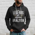 Legends Named Walter Hoodie, Personalisiert mit Sternenmuster Geschenke für Ihn