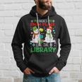 Librarian Theres Snow Place Like The Library Christmas Men Hoodie Gifts for Him
