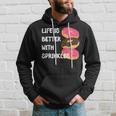 Life Is Better With Sprinkles Donut Doughnut Lover Hoodie Gifts for Him
