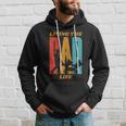 Living The Dad Life Retro Hoodie Gifts for Him