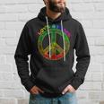 Love Peace 60Er 70Er Jahre Hippie-Kostüm Hoodie Geschenke für Ihn