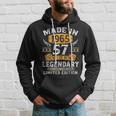 Made in 1965 Hoodie, Geschenke zum 57. Geburtstag für Herren Geschenke für Ihn