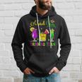 Mardi Gras Drinking Team Carnival Fat Tuesday Lime Cocktail Hoodie Gifts for Him