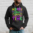 Mardi Gras Time Feathered Krewes Mask Mardi Gras 2023 Funny Hoodie Gifts for Him