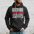 Mechanic Miracle Worker Funny Automotive Technician Hoodie Gifts for Him