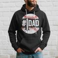 Mens 1 Dad Baseball Number One Daddy Son Gifts Fathers Day Hoodie Gifts for Him