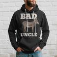 Mens Badass Uncle Funny Pun Cool Hoodie Gifts for Him