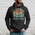 Mens Chief Like A Grandpa Only Cooler Vintage Dad Fathers Day Hoodie Gifts for Him