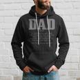 Mens Christian Dad Religious Faith Bible Verse Fathers Day Hoodie Gifts for Him