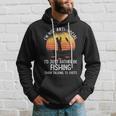 Mens Fishing | Id Rather Be Fishing | Funny Fishing Hoodie Gifts for Him