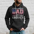 Mens Funny Anti Liberal Republican Dad Gifts Us Flag Fathers Day Hoodie Gifts for Him