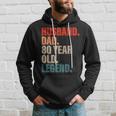 Mens Husband Dad 80 Year Old Legend Vintage 80Th Birthday 1943 Hoodie Gifts for Him
