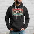 Mens New Dad Vintage Dad Level Unlocked Father Hoodie Gifts for Him