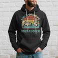 Mens Papa G Like A Grandpa Only Cooler Vintage Dad Fathers Day Hoodie Gifts for Him
