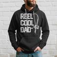 Mens Reel Cool Dad Fishing Daddy Fathers Day Gift Men Hoodie Gifts for Him