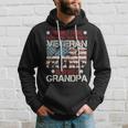 Mens Retired Military Veteran Grandfather Proud Grandpa Men Hoodie Graphic Print Hooded Sweatshirt Gifts for Him