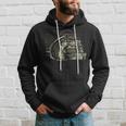 Mens Retro Reel Cool Grampy Fathers Day Fishing Fisher Hoodie Gifts for Him