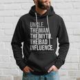Mens Uncle The Man The Myth The Legend Fun Best Funny Uncle Hoodie Gifts for Him