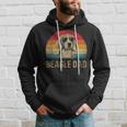 Mens Vintage Beagle Dad Funny Beagle Dog Dad Fathers Day Hoodie Gifts for Him