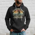 Mens Vintage Surfing Dad Just Like A Normal Dad Only Cooler Hoodie Gifts for Him