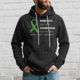 Mental Health Awareness Green Ribbon Saying Quote Hoodie Gifts for Him