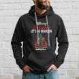Merry Christmas Lets Go Brandon Red Truck Christmas Tree Hoodie Gifts for Him