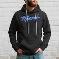 Miami - Vaperwave Synthwave 80S Style Retro Design Hoodie Gifts for Him