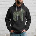 Military Gorilla Camo Print Us Ape Animal Veteran Men Gift Men Hoodie Graphic Print Hooded Sweatshirt Gifts for Him