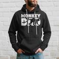 Monkey Dad Monkey Zoo Animal Lover Gift For Father Hoodie Gifts for Him