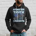 Monster Truck Grandpa For Grandpas Cool Funny Monster Truck Hoodie Gifts for Him