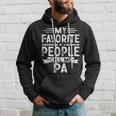 My Favorite People Call Me Pa Vintage Funny Dad Hoodie Gifts for Him