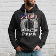 My Favorite Soldier Calls Me Papa - Proud Army Grandpa Gift Hoodie Gifts for Him