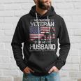 My Favorite Veteran Is My Husband - Flag Father Veterans Day Hoodie Gifts for Him