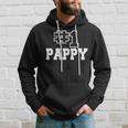 Number One Pappy No 1 Dad Best Grandpa Fathers Day Mens  Hoodie Gifts for Him