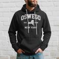 Oswego New York Ny Vintage State Athletic Style Hoodie Gifts for Him