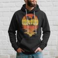 Palm Trees Retro Sunset 70S Vintage Palm Trees Hoodie Gifts for Him