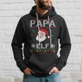 Papa Elf Outfit Weihnachten Familie Elf Weihnachten Hoodie Geschenke für Ihn