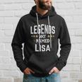 Personalisiertes Legends Are Named Lisa Hoodie mit Sternenmotiv Geschenke für Ihn