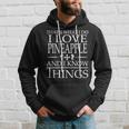 Pineapple Lovers Know Things Hoodie Gifts for Him