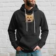Pocket Cat Grumpy Face Lover Dad Mom Funny Kidding Hoodie Gifts for Him