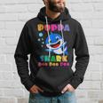 Poppa Shark Funny Fathers Day Gift For Mens Dad Hoodie Gifts for Him