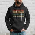 Poppop The Man The Myth The Legend Vintage Daddy Gift Hoodie Gifts for Him