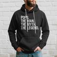Pops The Man The Myth The Legend Gift Christmas Hoodie Gifts for Him
