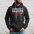 Promoted To Grandpa Again Est 2023 Baby Announcement Gift For Mens Hoodie Gifts for Him