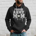 Proud Army Mom My Son My Soldier My Hero VeteranMen Hoodie Graphic Print Hooded Sweatshirt Gifts for Him